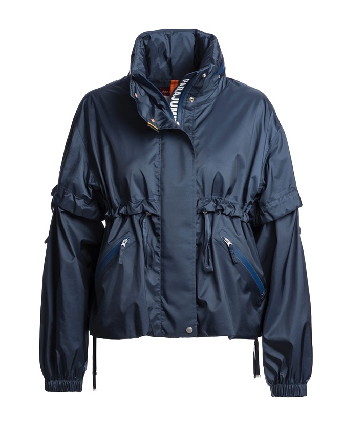 Parajumpers Kasane giacca impermeabile blu PWJKAW31 KASANE EST. BLUE 0673 Parajumpers Kasane giacca impermeabile blu PWJKAW31 KASANE EST. BLUE 0673 giubbini donna online shopping