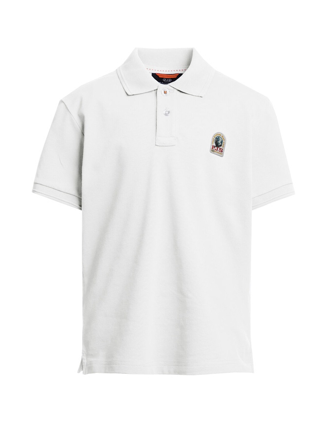 Parajumpers Polo Wellington bianca PMPOEK01 WELLINGTON WHITE 0501 Parajumpers Polo Wellington bianca PMPOEK01 WELLINGTON WHITE 0501 t shirt uomo online shopping