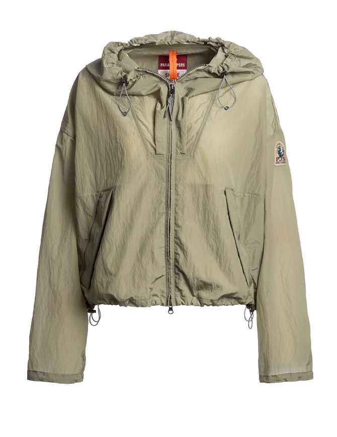 Parajumpers Eka windbreaker in sage green PWJKSA33 EKA NILE 0245 Parajumpers Eka windbreaker in sage green PWJKSA33 EKA NILE 0245 womens jackets online shopping