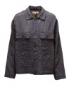 Vlas Blomme blusa a quadretti blu navy acquista online 13401016 NAVY 69