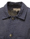 Vlas Blomme blusa a quadretti blu navy 13401016 NAVY 69 prezzo