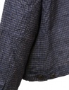 Vlas Blomme blusa a quadretti blu navy 13401016 NAVY 69 acquista online