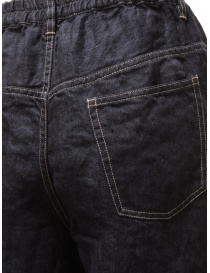 Vlas Blomme Jeans in lino blu navy Vlas Blomme Jeans in lino blu navy prezzo