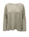 Evam Eva pullover boxy in cotone color ecru acquista online E261K021 ECRU 11