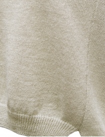 Evam Eva top in lino e cotone color avorio prezzo