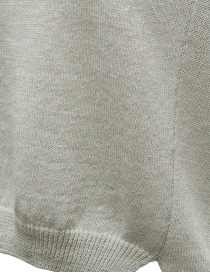 Evam Eva top in maglia di lino e cotone grigio chiaro prezzo
