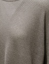 Evam Eva pullover traforato in seta grigio lontra E261K184 OTTER GRAY 47 prezzo