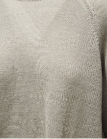 Evam Eva boxy sweater in ivory linen and cotton price