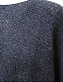 Ma'ry'ya bouclé sweater in navy blue cotton price