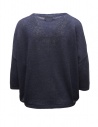 Ma'ry'ya T-shirt a maglia con maniche a tre quarti blu navyshop online maglieria donna