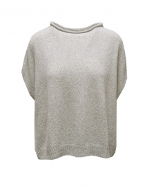 Ma'ry'ya grey cotton poncho T-shirt online