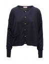 Ma'ry'ya cardigan girocollo blue navy da donna acquista online YSK063 NAVY B4