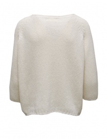 Ma'ry'ya maglia blouclé bianca in cotone
