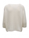Ma'ry'ya maglia blouclé bianca in cotoneshop online maglieria donna