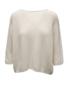 Ma'ry'ya maglia blouclé bianca in cotone acquista online YSK001 WHITE D1