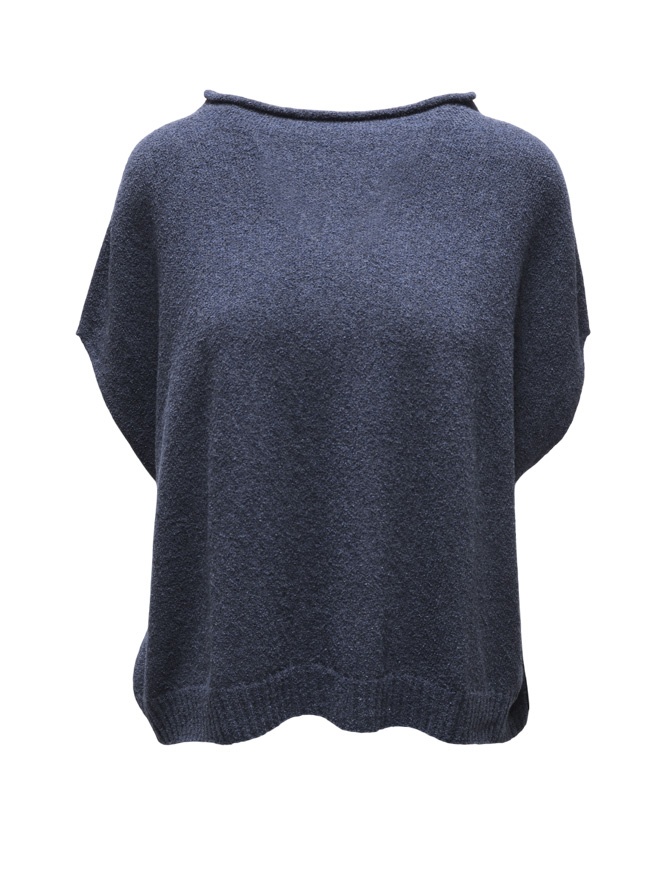 Ma'ry'ya T-shirt poncho blue navy YSK007 NAVY D7 Ma'ry'ya T-shirt poncho blue navy YSK007 NAVY D7 t shirt donna online shopping