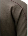 Label Under Construction T-shirt marrone con cucitura bordeaux 47YTS252 ZER3/1 GW prezzo