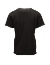 Label Under Construction black T-shirt with dark grey stitching shop online mens t shirts