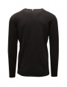 Label Under Construction black cotton long-sleeved sweater shop online men s knitwear