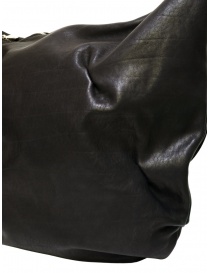 Guidi HM02 large trapeze bag in black leather price