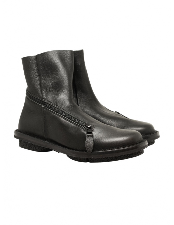 Trippen Mistral black ankle boot with S-zip MISTRAL F ALB BLK-ALB KA BLK Trippen Mistral black ankle boot with S-zip MISTRAL F ALB BLK-ALB KA BLK womens shoes online shopping