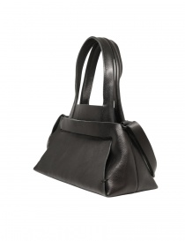Trippen Origami_02 mini black leather shoulder bag