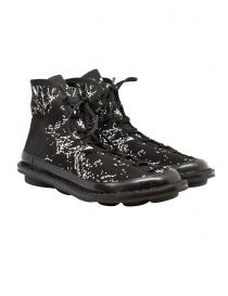 Trippen Relate sneakers in tessuto nero motivo black cloud online
