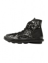 Trippen Relate sneakers in tessuto nero motivo black cloudshop online calzature donna