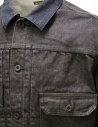 Kapital 14oz black denim jacket K2508LJ012 BLACK buy online