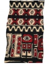 Kapital sciarpa Alaska Raven rossa nera beigeshop online sciarpe