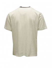 Kapital Ringer T-shirt in grey with ethnic print