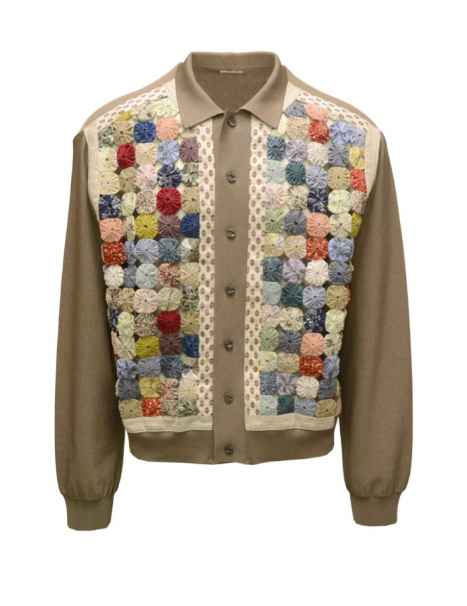Kapital cardigan khaki trapuntato Yo-Yo K2513KN216 KHAKI Kapital cardigan khaki trapuntato Yo-Yo K2513KN216 KHAKI cardigan donna online shopping