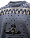 Kapital pullover 8G Fair Isle blu con canoa K2510KN093 BLUE prezzo