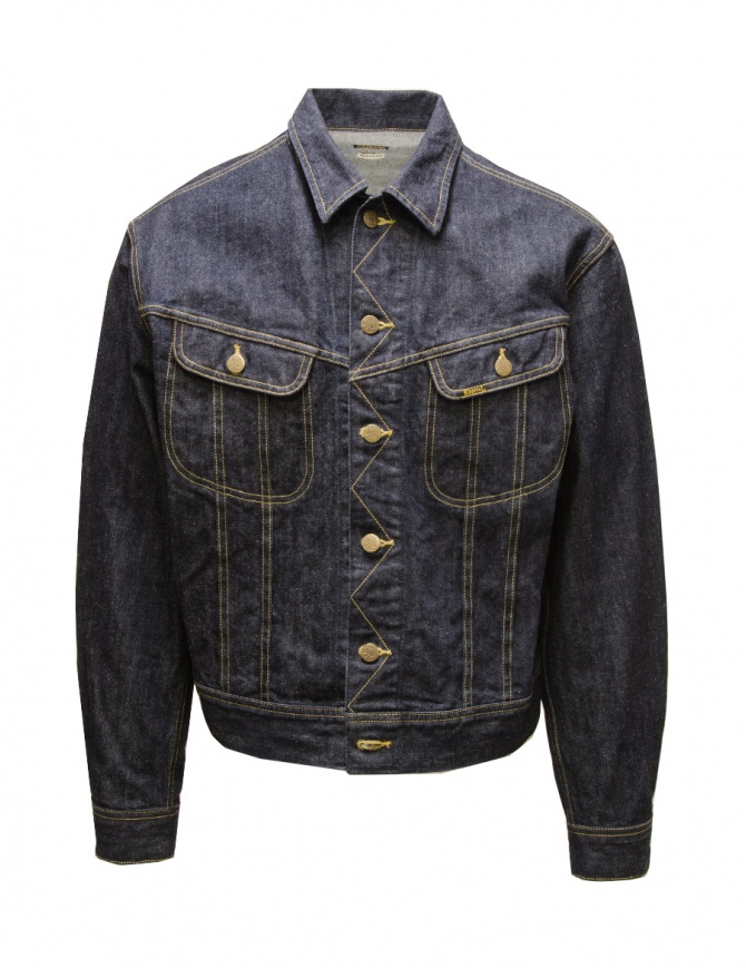 Kapital giacca in denim One Wash due tasche SLJ003 OneWash KAPITAL Kapital giacca in denim One Wash due tasche SLJ003 OneWash KAPITAL giubbini uomo online shopping