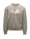 Kapital pullover grigio in lana con oca volante acquista online K2509KN060 GRAY