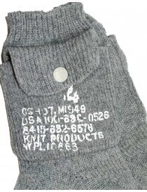 Kapital grey wool socks with pockets price