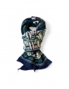 Sciarpa tartan navy Kapital EK-1466XM NAVY prezzo
