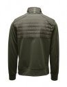 Parajumpers Douglas hybrid hoodie in dark green shop online mens jackets