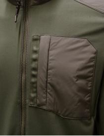 Parajumpers Douglas hybrid hoodie in dark green shopping Parajumpers Douglas hybrid hoodie in dark green mens jackets price