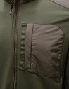 Parajumpers Douglas hybrid hoodie in dark green price PMHYTV02 DOUGLAS GREEN GAB0242 shop online