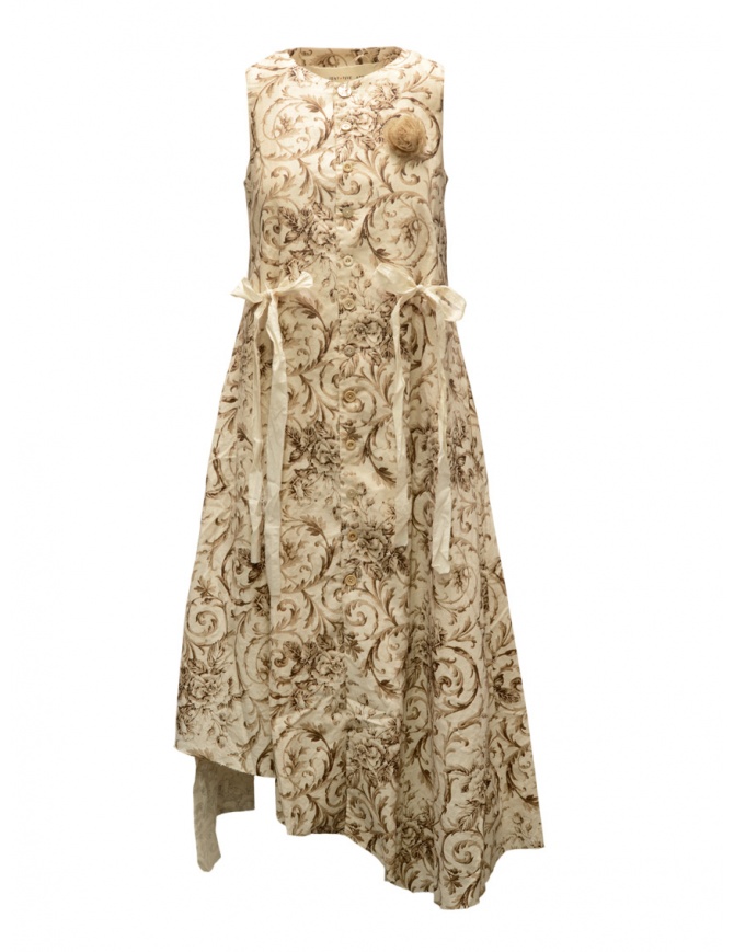A Tentative Atelier Sissal abito smanicato bianco antico a fiori A2626708A RUST36 SISSAL A Tentative Atelier Sissal abito smanicato bianco antico a fiori A2626708A RUST36 SISSAL abiti donna online shopping