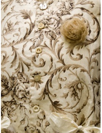 A Tentative Atelier Sissal abito smanicato bianco antico a fiori abiti donna A Tentative Atelier Sissal abito smanicato bianco antico a fiori abiti donna acquista online