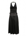 A Tentative Atelier Sarton abito gilet neroshop online abiti donna