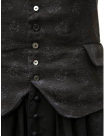 A Tentative Atelier Sarton abito gilet nero abiti donna A Tentative Atelier Sarton abito gilet nero abiti donna acquista online