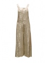 A Tentative Atelier sleeveless jacquard dress-like jumpsuit in ecru satin buy online A2626609 WALNUT11 GRACIANE F.