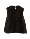 Commun's blusa smanicata nera con bottoni colorati CSF/SS26-T117A BLACK prezzo