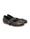 Tagliovivo Black ballerinas with roll-up strap buy online BALLERINA CULATTA BLACK