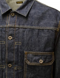 Kapital indigo blue one wash denim jacket mens jackets Kapital indigo blue one wash denim jacket mens jackets buy online