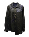Commun's black jacquard shirt with purple details buy online CS/SS26-C121A BLACK