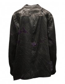 Commun's black jacquard shirt with purple details womens shirts buy online